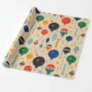 Search for pretty christmas wrapping paper Retro