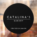 Search for coffee shop business window decals Bakery