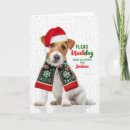 Search for jack russell christmas cards Pets