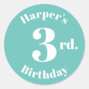 Search for light teal stickers Birthday