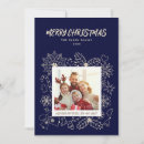 Search for dark blue christmas cards Elegant