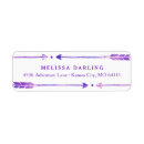 Search for boho arrow return address labels Pink