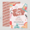 Search for spa birthday invitations Girl birthday party