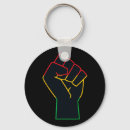Search for black fist key rings Freedom