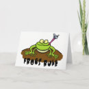 Search for cartoon frog cards Amphibian