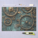 Search for steampunk tissue paper Teal