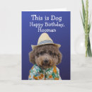 Search for poodle birthday cards Humour