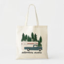 Search for adventure awaits tote bags Camping