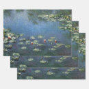 Search for impressionism wrapping paper Pond