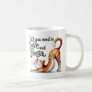 Search for yoga cat mugs Meditation