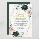 Search for emerald green sweet sixteen birthday Eucalyptus