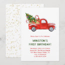 Search for truck christmas invitations Winter