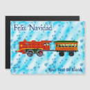 Search for railroad christmas cards Steam engine