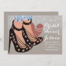 Search for fashion bridal shower invitations Illustration
