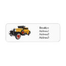 Search for antique car return address labels Automobile