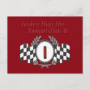 Search for chequered flag postcards Race