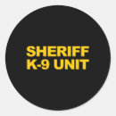 Search for sheriff department stickers Canine unit