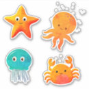 Search for vintage octopus stickers Marine life