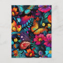 Search for flower patterns postcards Summer
