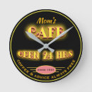 Search for cafe and clocks For her