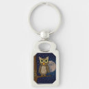 Search for owl rectangular key rings Cute