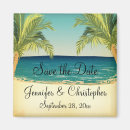 Search for palm tree wedding save the dates Summer