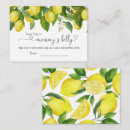 Search for big lemon invitations Yellow