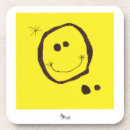 Search for happy face coasters Yellow