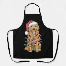 Search for dog lover aprons Xmas