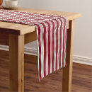 Search for candy cane table runners Red and white