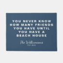Search for summer house doormats Blue and white