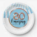 Search for 80th birthday plates Simple