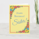 Search for beautiful birthday cards Sister