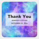 Search for universe wedding stickers Space