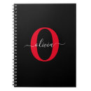 Search for wedding shower notebooks Monogrammed