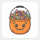 Search for candy bucket stickers Spooky cute