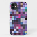 Search for square purple iphone cases Chequerboard