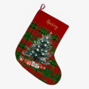 Search for plaid tartan christmas stockings Traditional