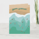 Search for surfboard birthday cards Beach