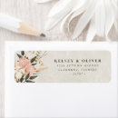Search for parchment return address labels Floral