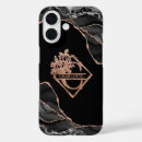 Search for black agate iphone cases Rose gold glitter