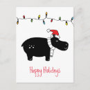 Search for hippo christmas cards Animals