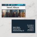 Search for financial planner business cards Stock broker
