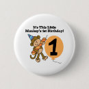Search for happy monkey badges Birthday