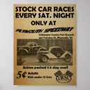 Search for stock car racing posters Vintage