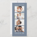 Search for blue wedding save the dates Qr code