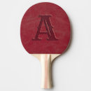 Search for leather ping pong paddles Rustic