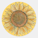 Search for cute sunflower stickers Yellow