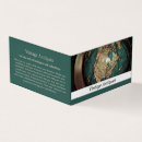 Search for globe business cards Vintage