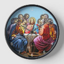 Search for last supper clocks Religion